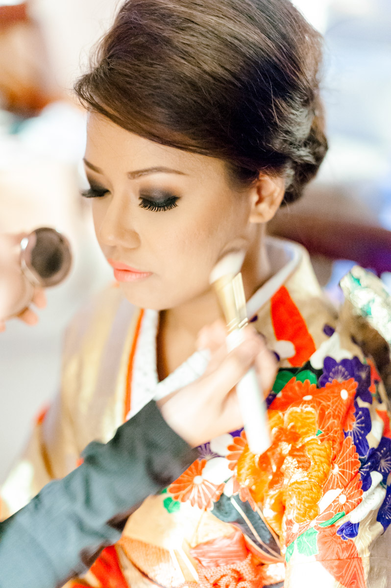 photography singapore japanese wedding bride make up