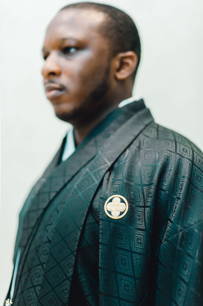 Japanese wedding Kimono men montsuki singapore