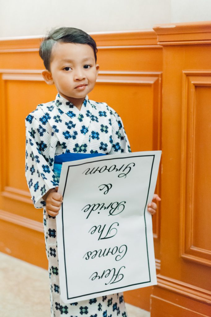 kids japanese wedding singapore yukata