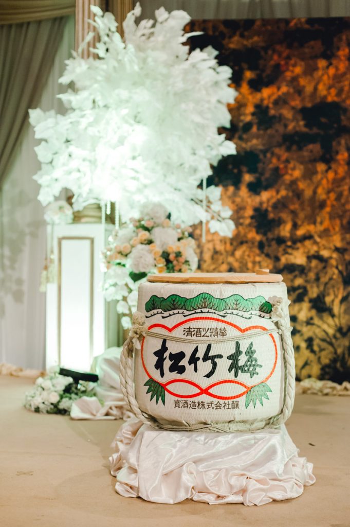 wedding sake barrel singapore Kagami Biraki
